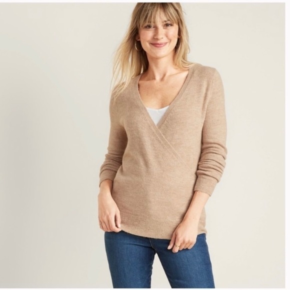 Old Navy Maternity/Nursing Wrap Sweater Gray Size XXL NWT - Picture 10 of 10